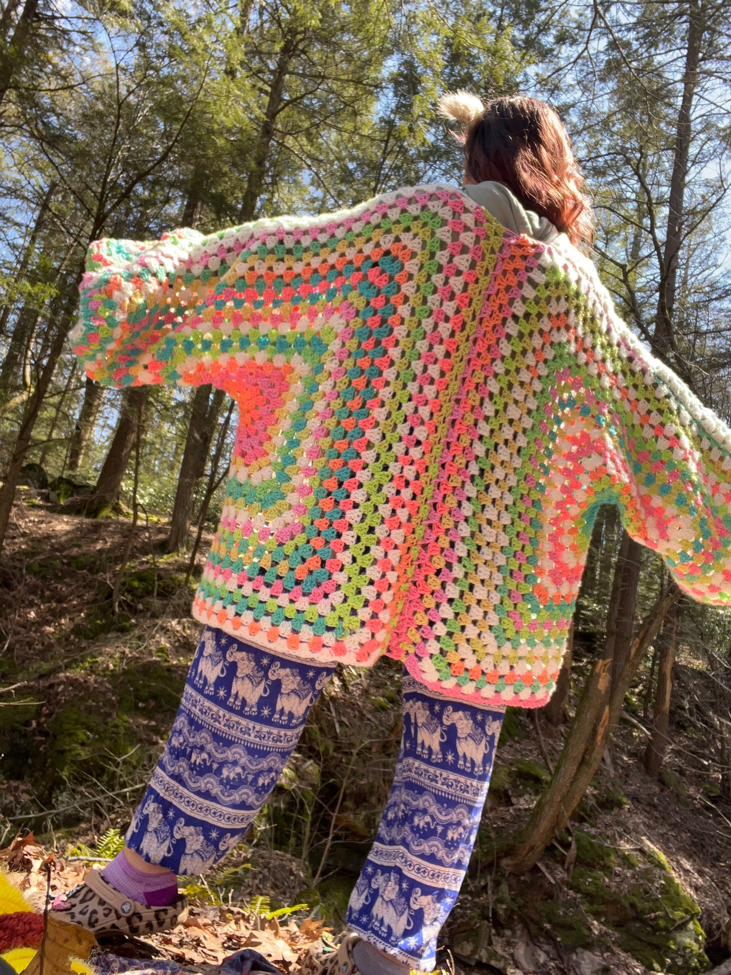 Pastel Rainbow Cardigan