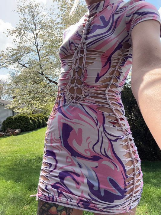 Psychedelic Bodycon Dress