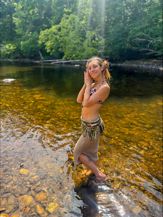 Moss Whisperer Skirt🌿(Feral Fae Collection)