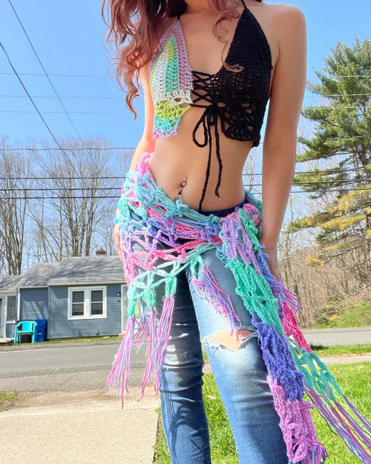 Two-Toned Lacey Bralette