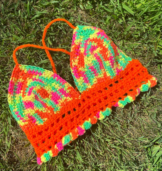 Neon Tamaglowchi Top